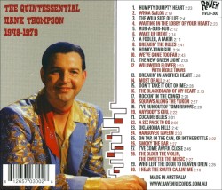 The Quintessential Hank Thompson 1948-1979