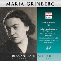 Piano Sonatas nos. 8, 11 & 12