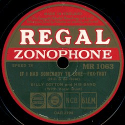 If I Had Somebody to Love / I Like to Go Back in the Evening