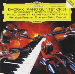 Piano Quintet, op. 81 / Piano Quartet, op. 87
