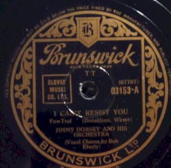 I Can't Resist You / Whispering Grass