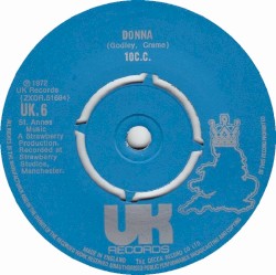 Donna / Hot Sun Rock