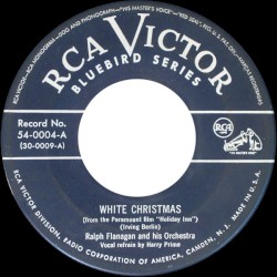 White Christmas / ('round Her Neck) She Wore a Yellow Ribbon