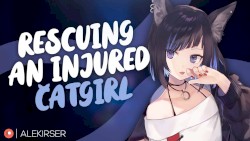 Rescuing an Injured Catgirl