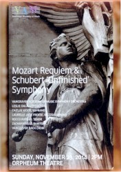 Mozart Requiem / Schubert "Unfinished" Symphony