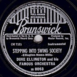 Stepping Into Swing Society / The New Black and Tan Fantasy