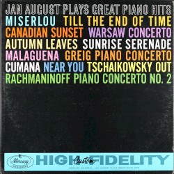 Jan August Plays Great Piano Hits