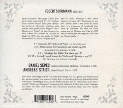 Sonatas for Piano and Violin