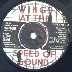 Silly Love Songs / Cook of The House