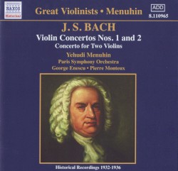 Violin Concertos nos. 1 and 2 / Concerto for Two Violins