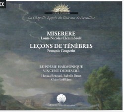 Clérambault: Miserere / Couperin: Leçons de Ténèbres
