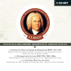 Die kompletten Werke, Volume 42: Sonaten für Viola da Gamba & Cembalo / Bearbeitungen für Laute / Kammermusik für Flöte