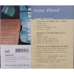 Beethoven: Piano Sonatas 1, 13 & 28