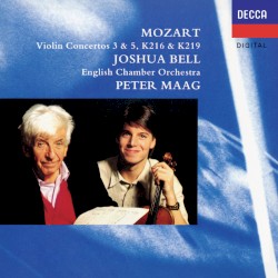 Violin Concertos nos. 3 & 5 / Adagio K. 261 / Rondo K. 373