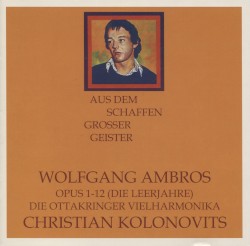 Opus 1 - 12 (Die Leerjahre)