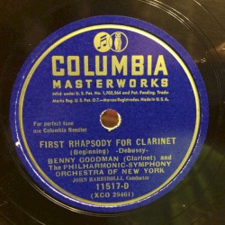 First Rhapsody for Clarinet