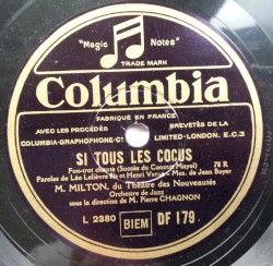 Si tous les cocus / Donne‐toi une tape dans le dos