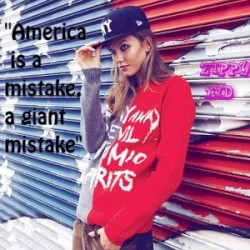America Is a Mistake, A Giant Mistake
