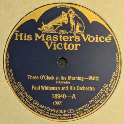 Three O'Clock in the Morning / Oriental Fox Trot