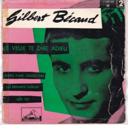 2 – Je veux te dire adieu