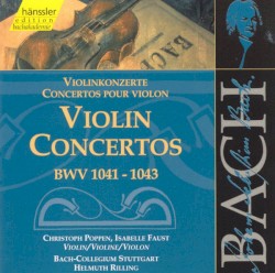 Violin Concertos BWV 1041-1043