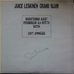 Boogieteorian alkeet peruskoulun ala-astetta varten, lyhyt oppimäärä