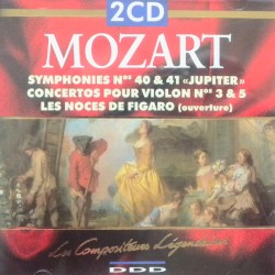 Symphonies nᵒˢ 40 & 41 / Concertos pour violon nᵒˢ 3 & 5