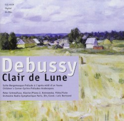 Clair de lune / Prélude à l’après-midi d’un faune / Children’s Corner / Syrinx / Préludes / Arabesques