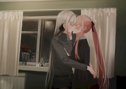 kiss me thru the phone <3