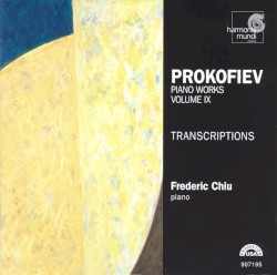 Prokofiev Piano Works, vol. IX: Transcriptions