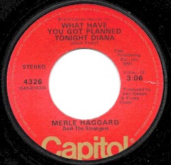 What Have You Got Planned Tonight Diana