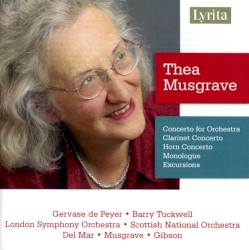 Concerto for Orchestra / Clarinet Concerto / Horn Concerto / Monologue / Excursions