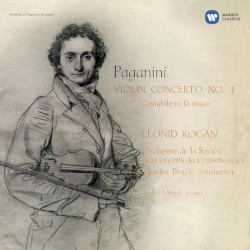 Paganini: Violin Concerto No. 1, Op. 6 & Cantabile, Op. 17