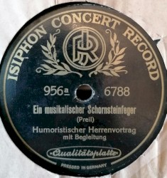 Ein musikalischer Schornsteinfeger / Käseberg philosophiert