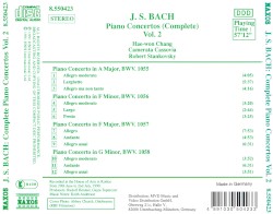 Piano Concertos (Complete): Volume 2, BWV 1055 - 1058