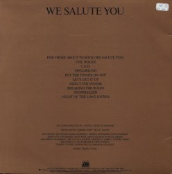For Those About to Rock (We Salute You)