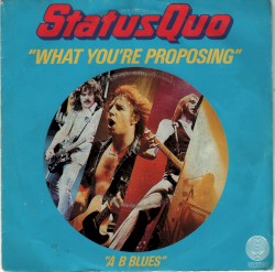 What You’re Proposing / A B Blues