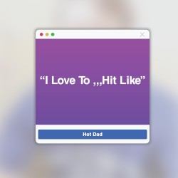 I Love to Hit “Like”