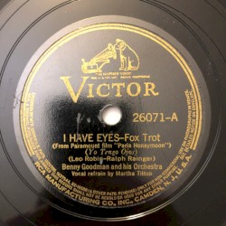 I Have Eyes / You're a Sweet Little Headache