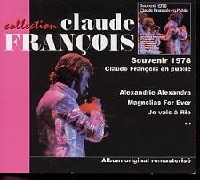 Souvenir 1978 : Claude François en public