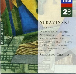 Le Sacre du printemps / Petrouchka / Jeu de cartes / Apollon musagète / L’Oisseau de feu