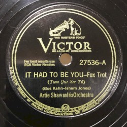 It Had to Be You / If I Had You