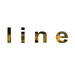 line rock sand