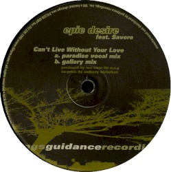 Can't Live Without Your Love