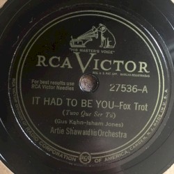 It Had to Be You / If I Had You