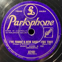 I've Found a New Baby / Fannie-May