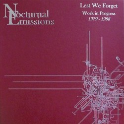 Lest We Forget - Work In Progress 1979-1988