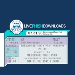 1993-07-31: Masquerade Music Park, Atlanta, GA, USA