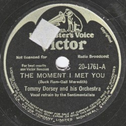 The Moment I Met You / That Went Out With Button Shoes