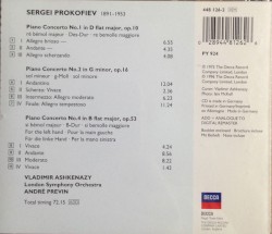 Piano Concertos 1, 2 & 4